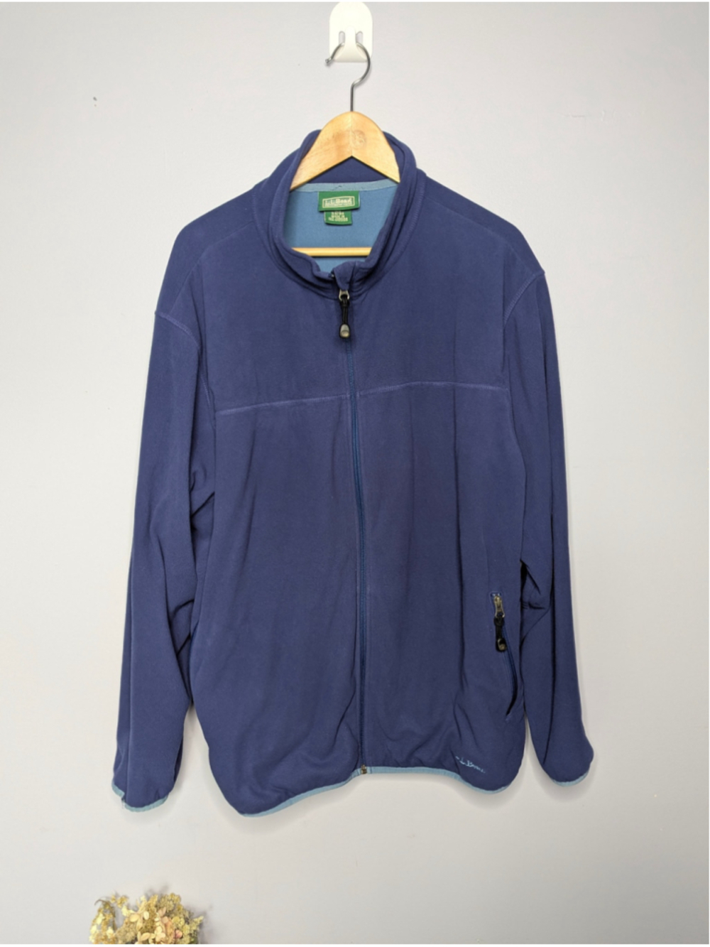 Vintage L.L. Bean x The Weather Channel Polartec Full-Zip Fleece Jacket XXL